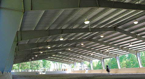 Riding arena